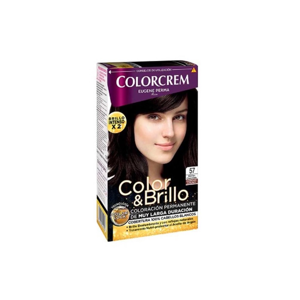 "Eugene Perma Color & Shine" 57 Šokoladinė ruda