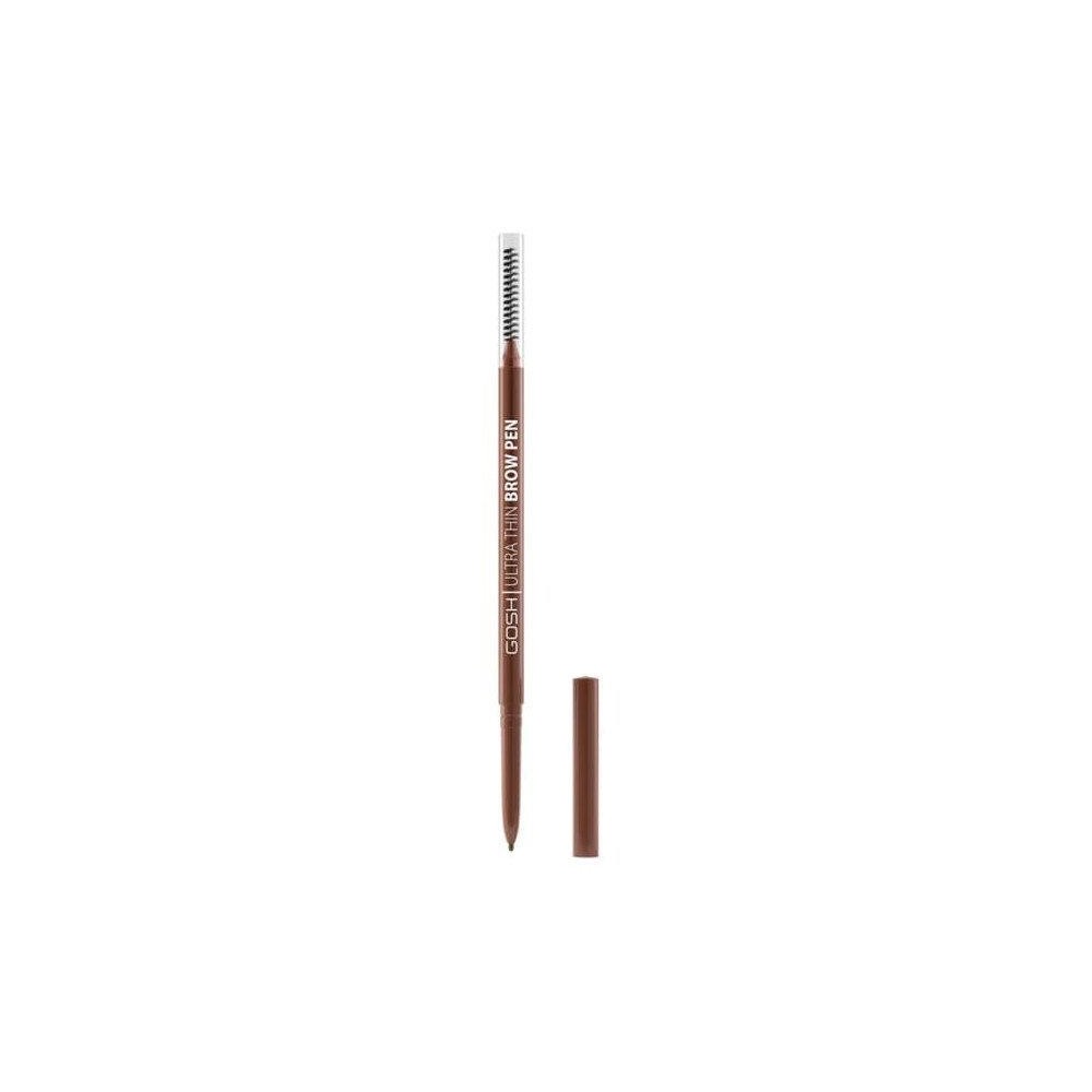 Gosh Ultra Thin Brow Pen Grey Brown 0,09g