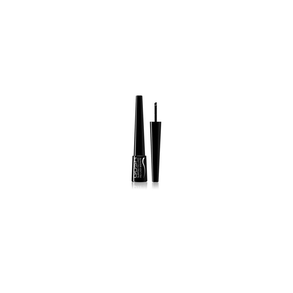 Gosh Slanted Pro Liner Eyeliner 001-Intense Black 3ml