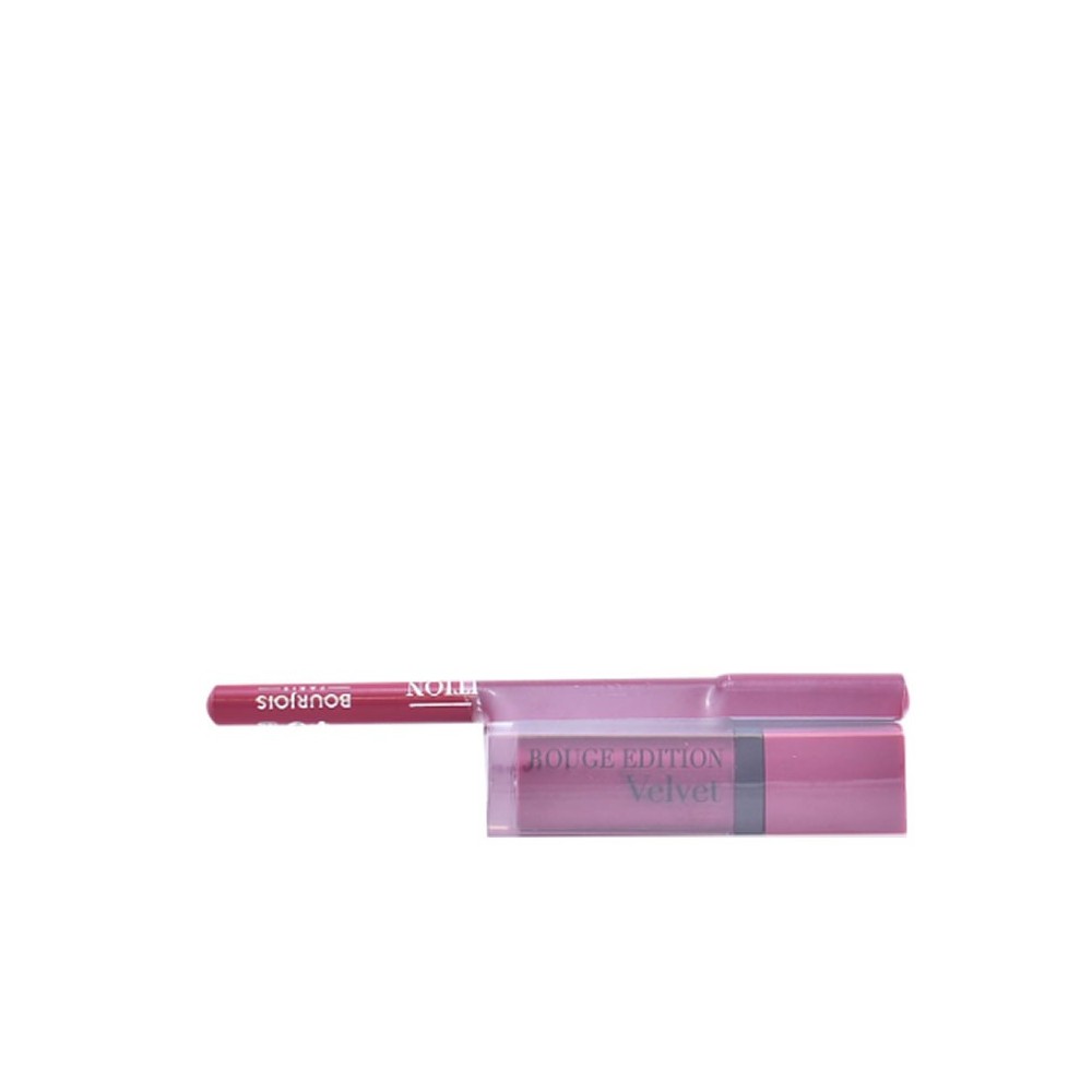 Bourjois Rouge Edition Velvet lūpų dažai 14 Plum Plum Girl rinkinys 2 vnt