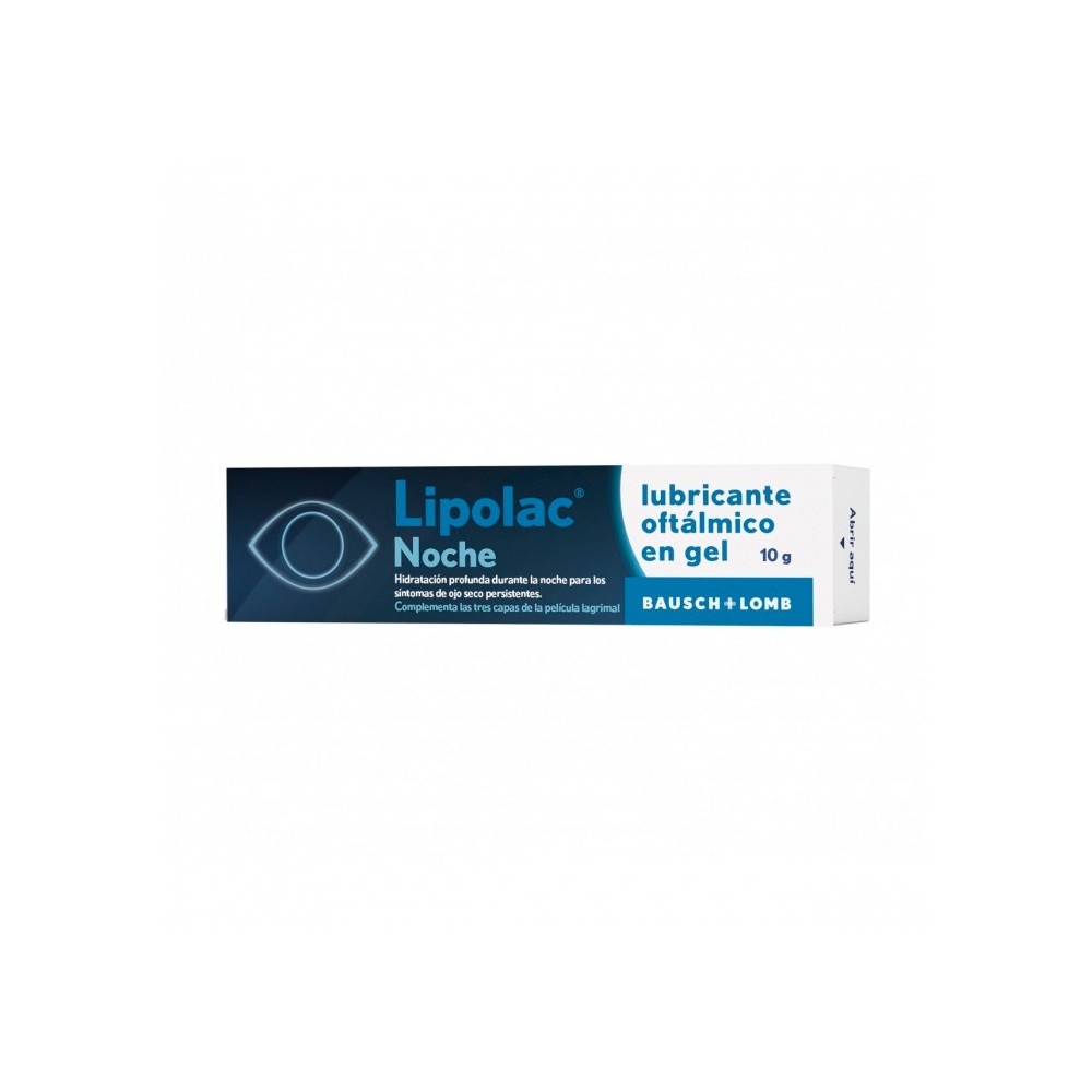 "Bausch+ Lomb Lipolac Night Lubricating Eye Gel" 10g