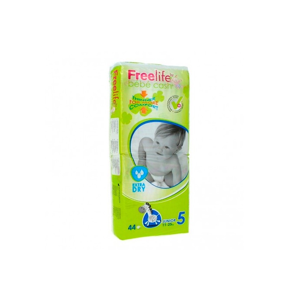 Freelife Bebecash Nappy 5 Junior 11-25kg 44U