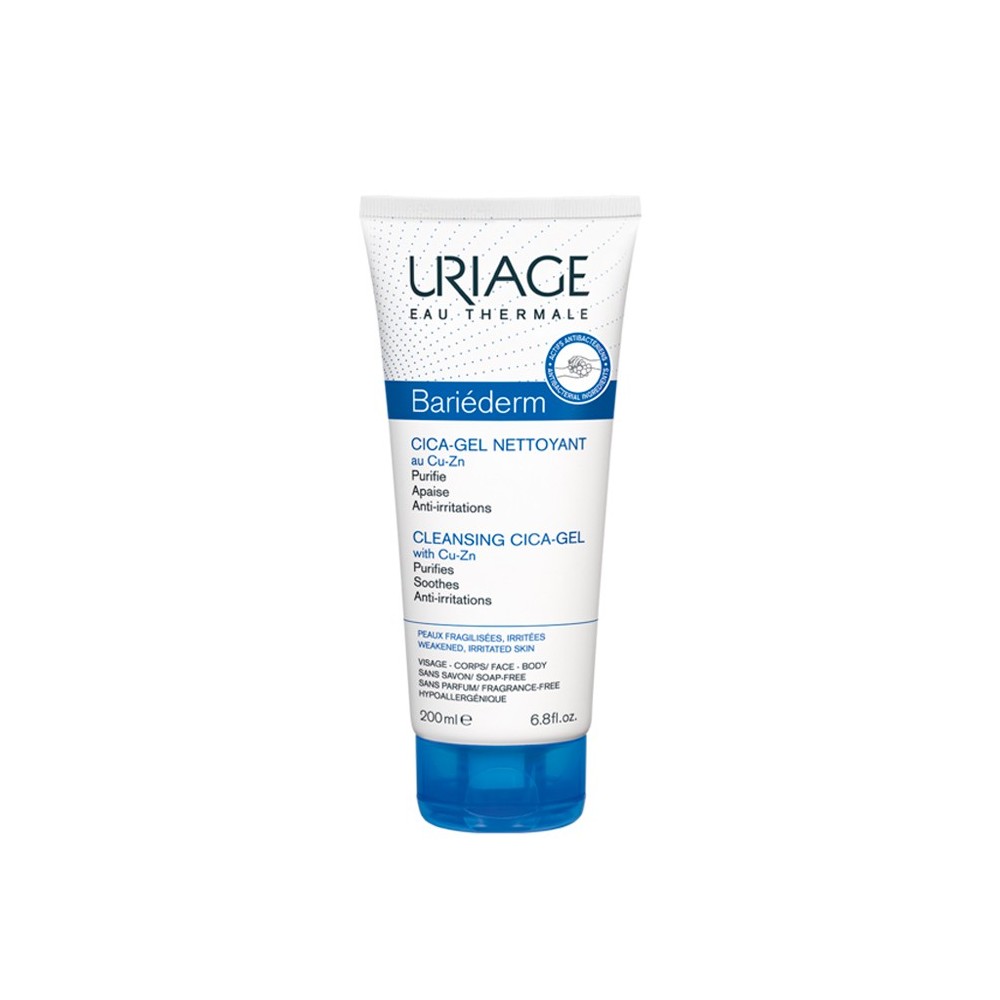 "Uriage Bariéderm-Cica" ploviklio gelis 200ml