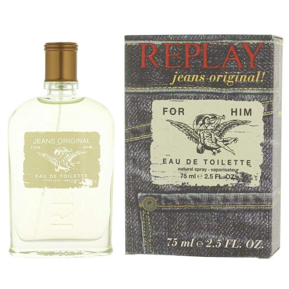 "Replay Original For Him" tualetinis vanduo 75ml purškiklis