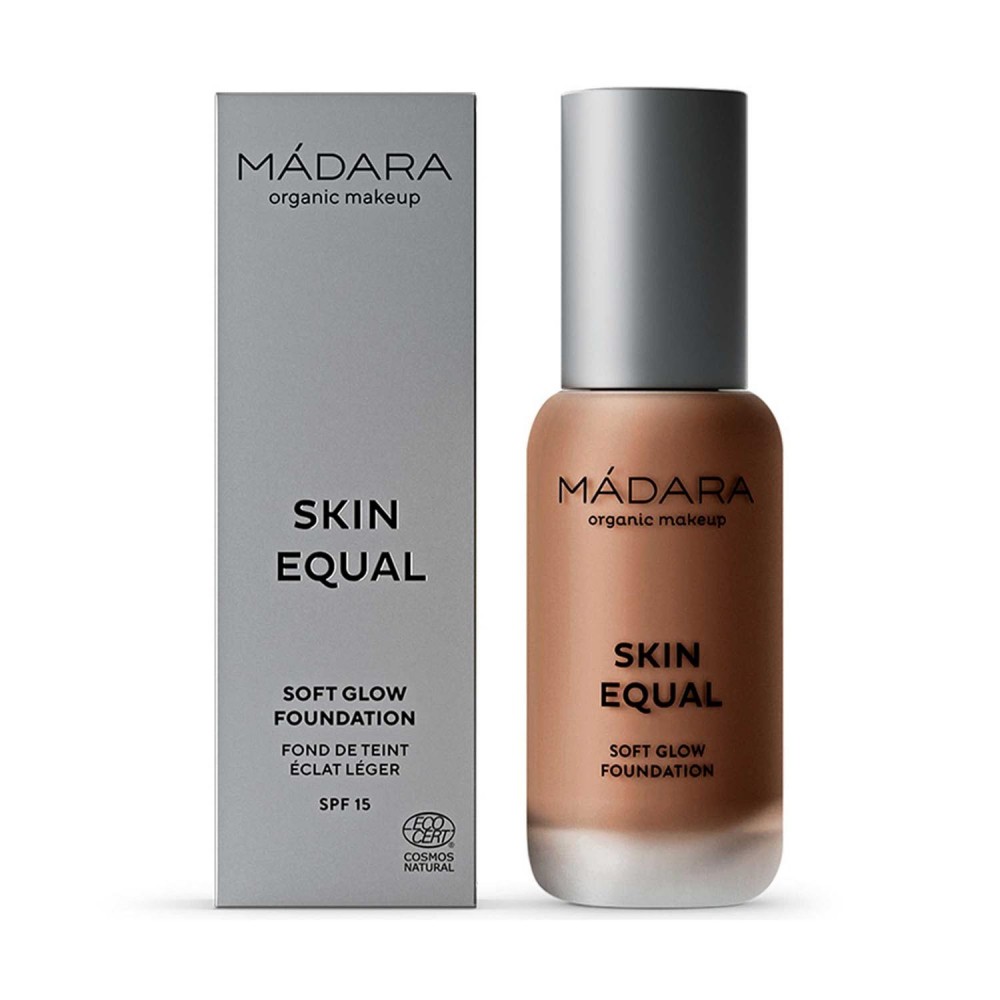 "Mádara Madara Skin Equal Base Soft Glow Spf15 90 Chestnut" 30ml