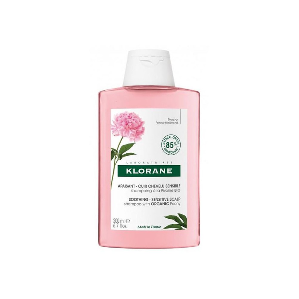 Klorane Soothing And Anti-Irritating Shampoo Peony 200ml