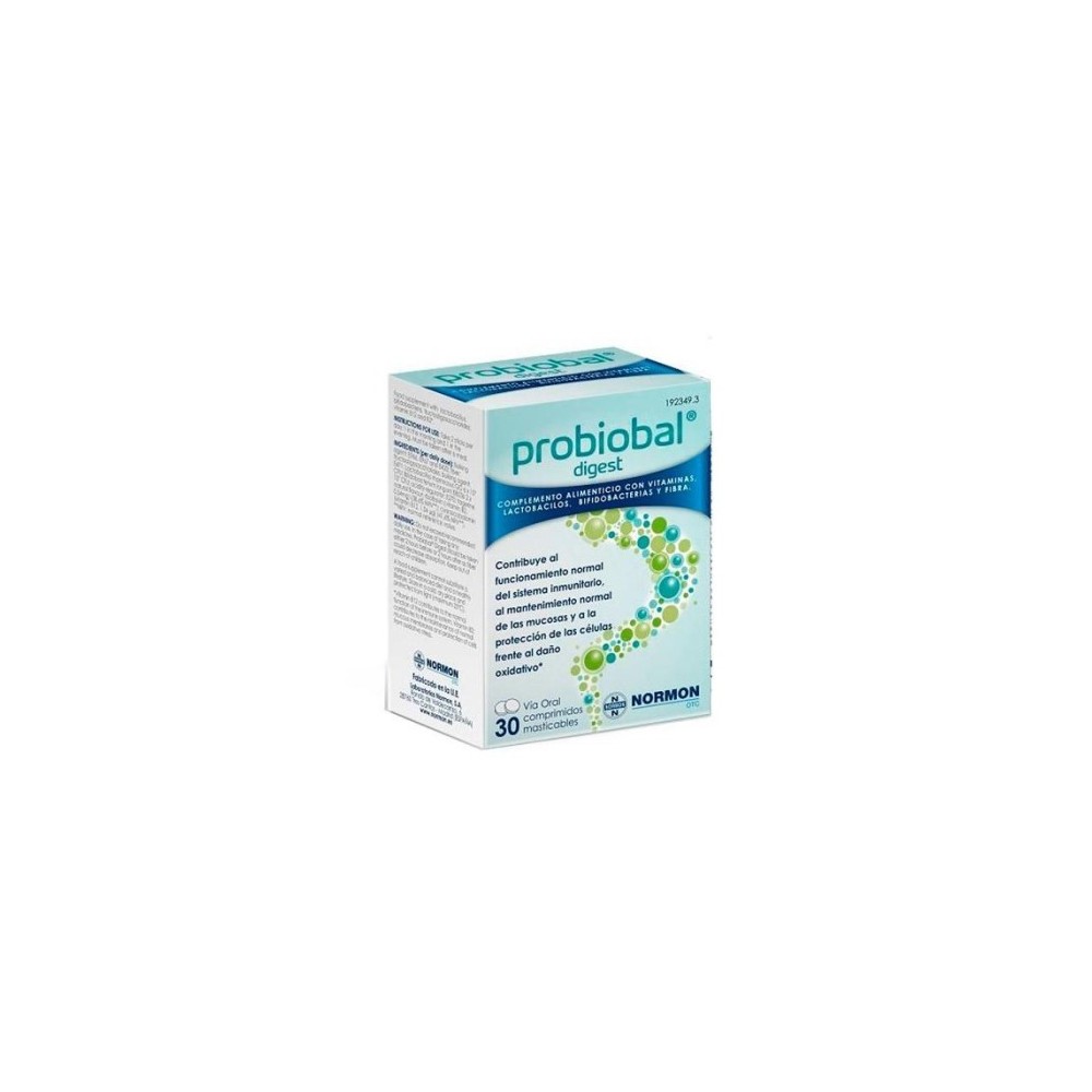 Normon Probiobal Digest Adult 30 tablečių