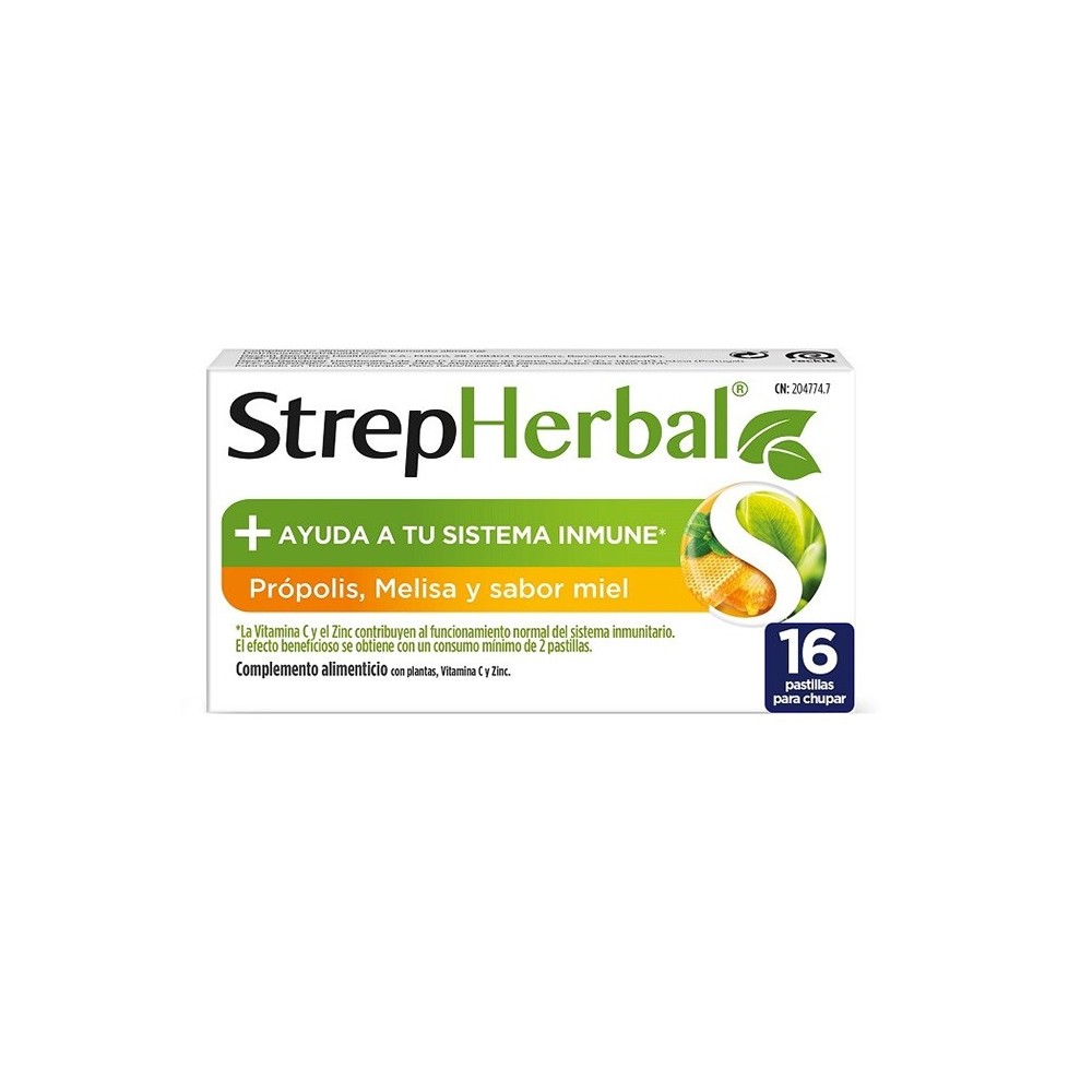 Strepsils Strepherbal Propolis ir medus