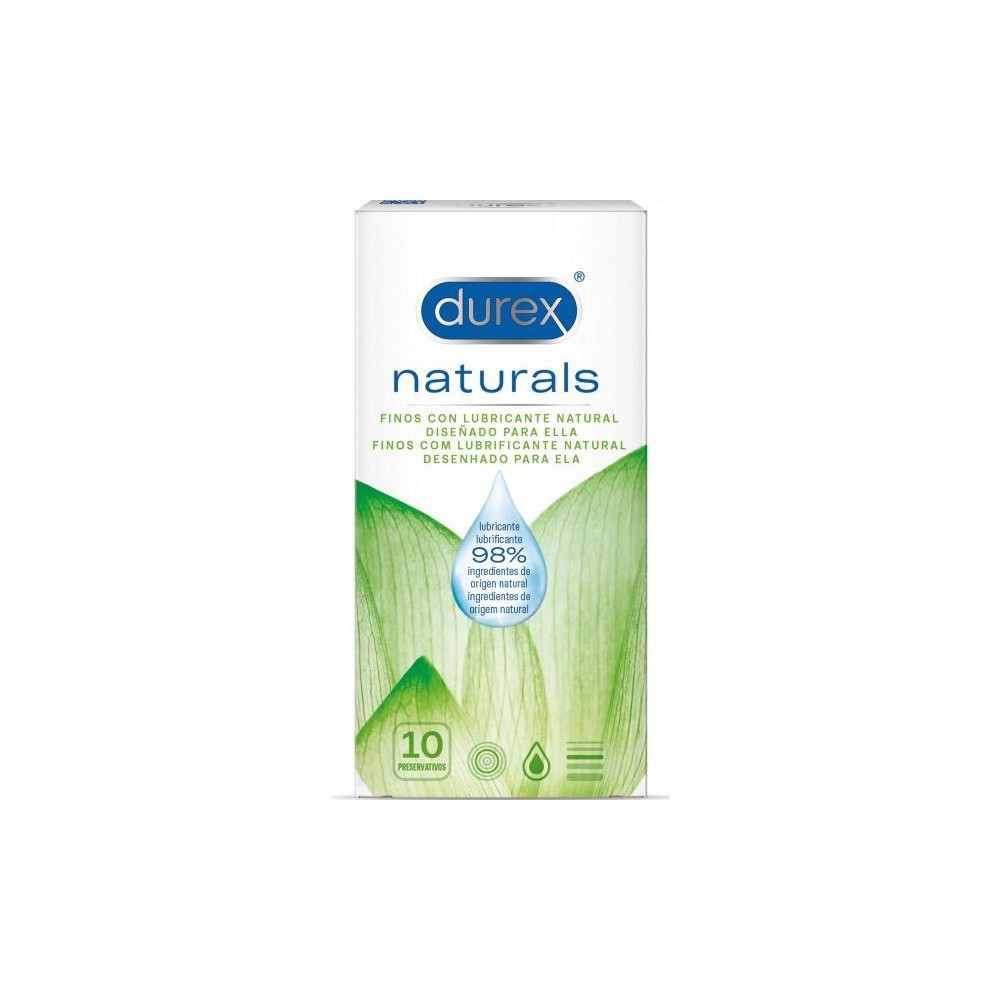 Durex Naturals prezervatyvai 10U