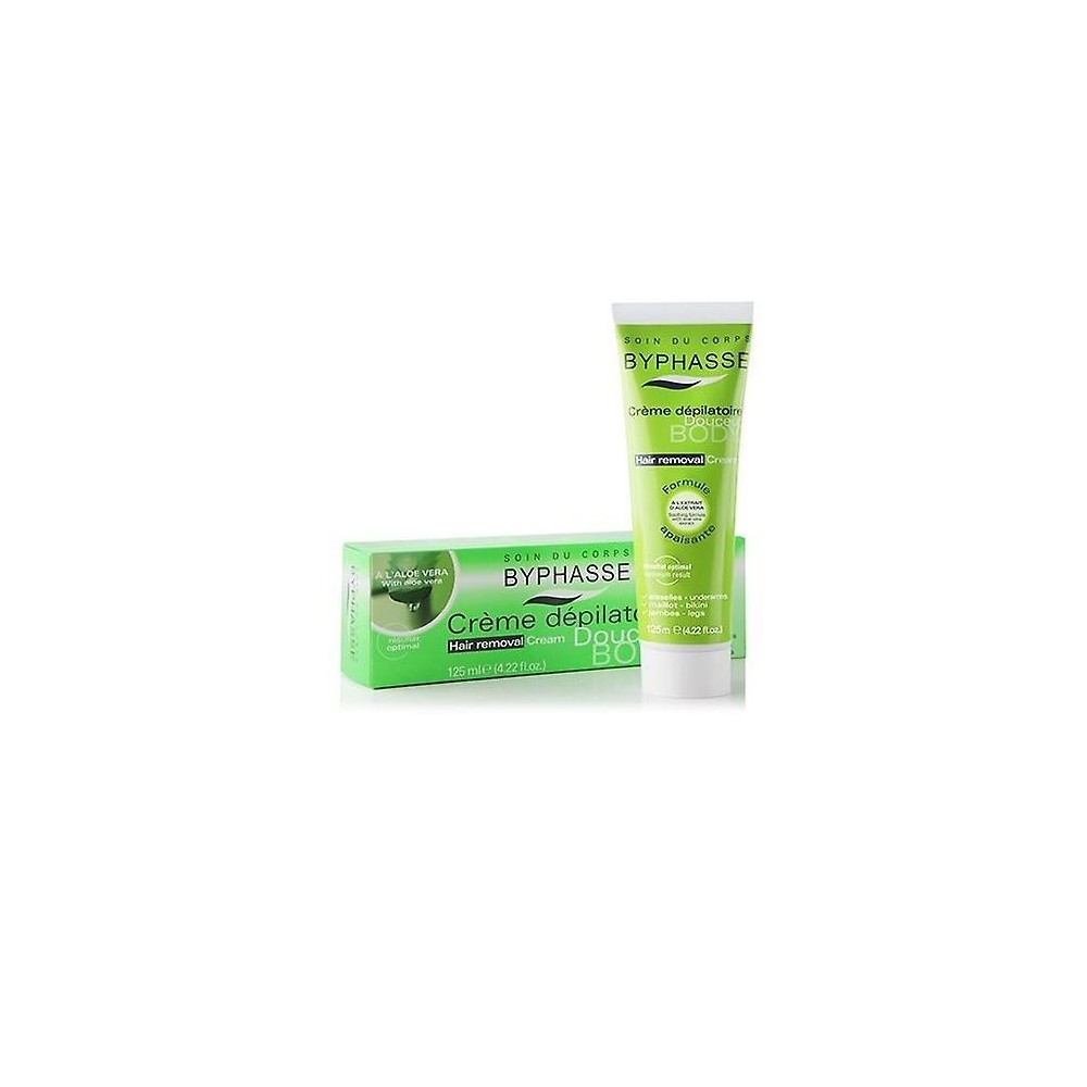 Byphasse Crema Depilatoria Extracto De Aloe Vera 125ml