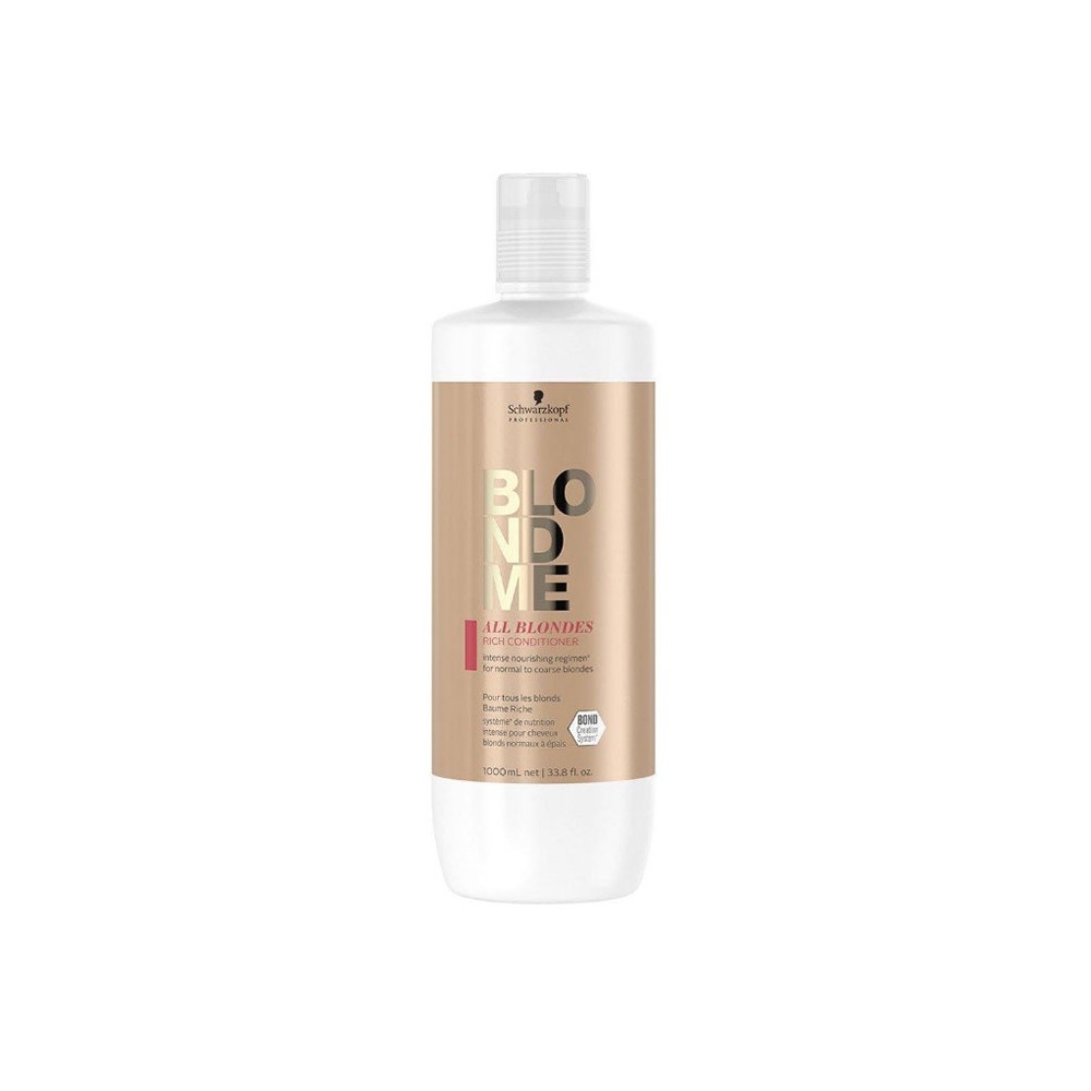 Schwarzkopf Blondme All Blondes Rich kondicionierius 1000ml