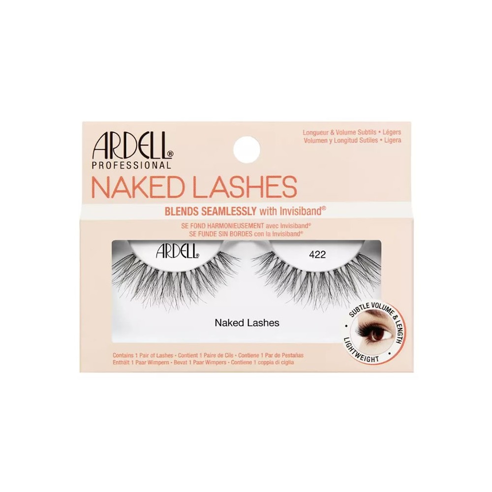 klijuojamos akių blakstienos "Ardell Naked Lashes" 426