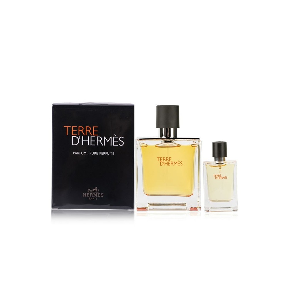 Hermes Terre D'hermes Eau De Parfum Spray 75ml rinkinys 2 vnt
