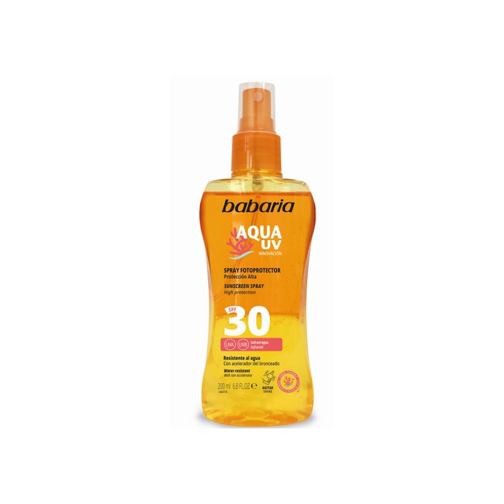 Babaria Sun Sunscreen Biphasic Spf30 Spray 200ml