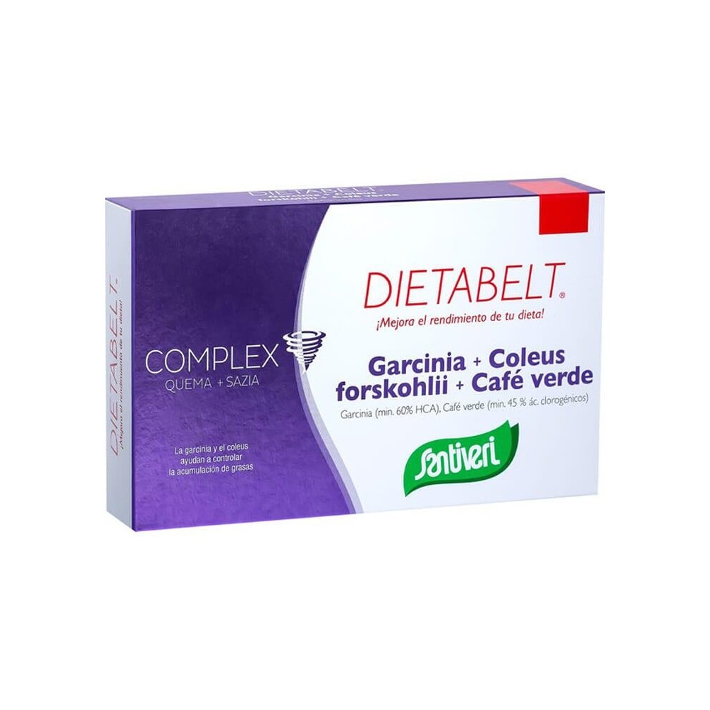Santiveri Dietabelt kompleksas Garcinia + Coleus + žalioji kava 48 tabletės