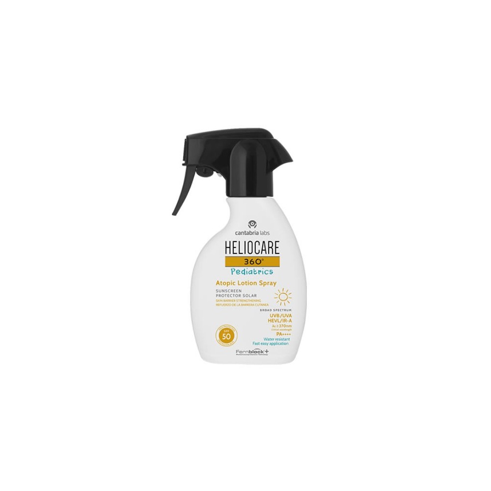 Heliocare 360 Pediatrics Atopic Locion Spray Spf50+ 250ml