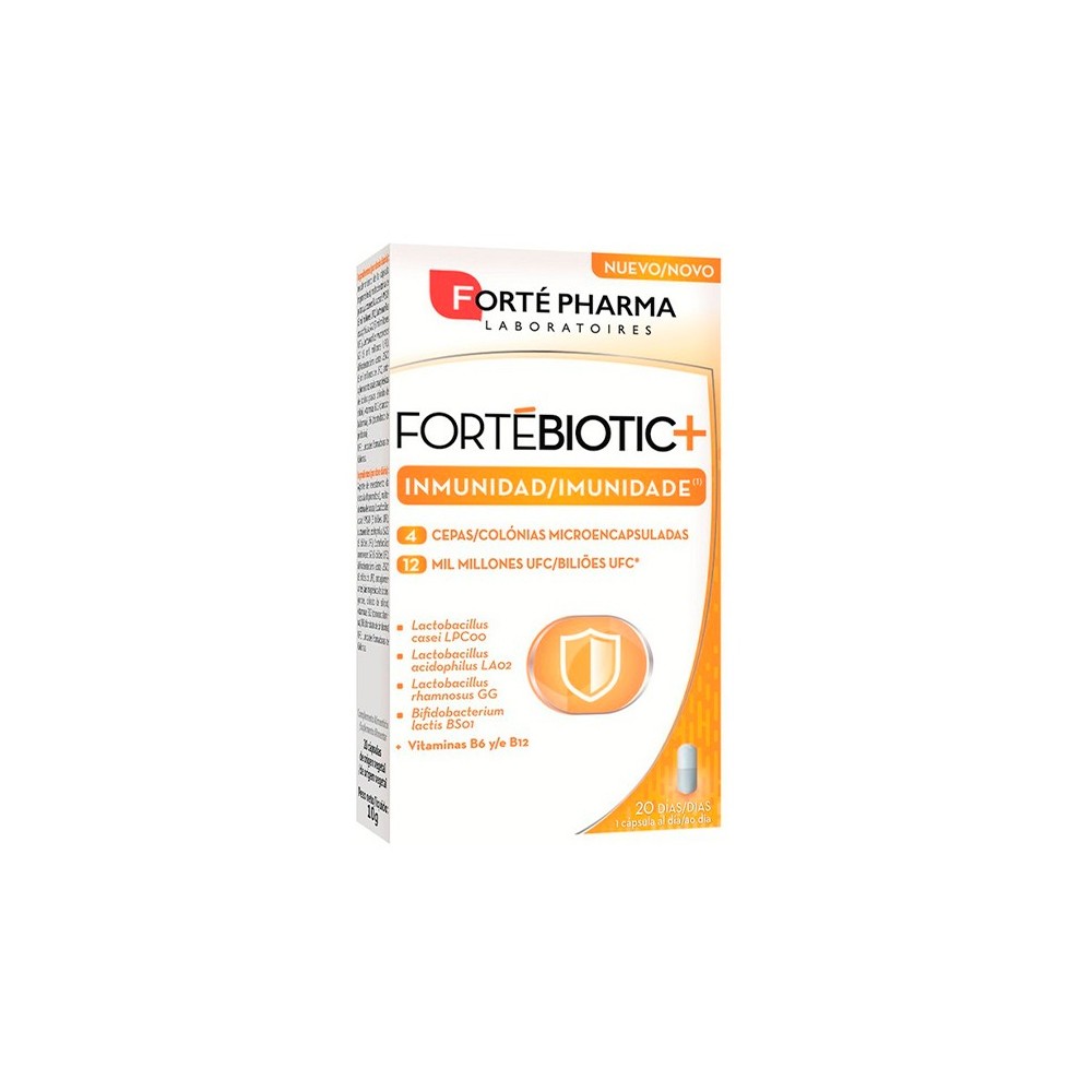 Forté Pharma Fortebiotic+ Immunity 20 kapsulių