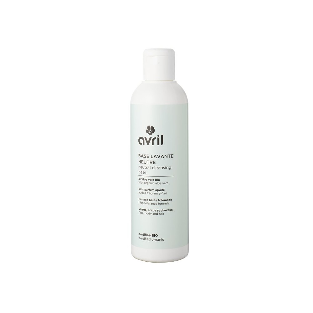 Avril Neutral Cleansing Base 240ml Certified Organic