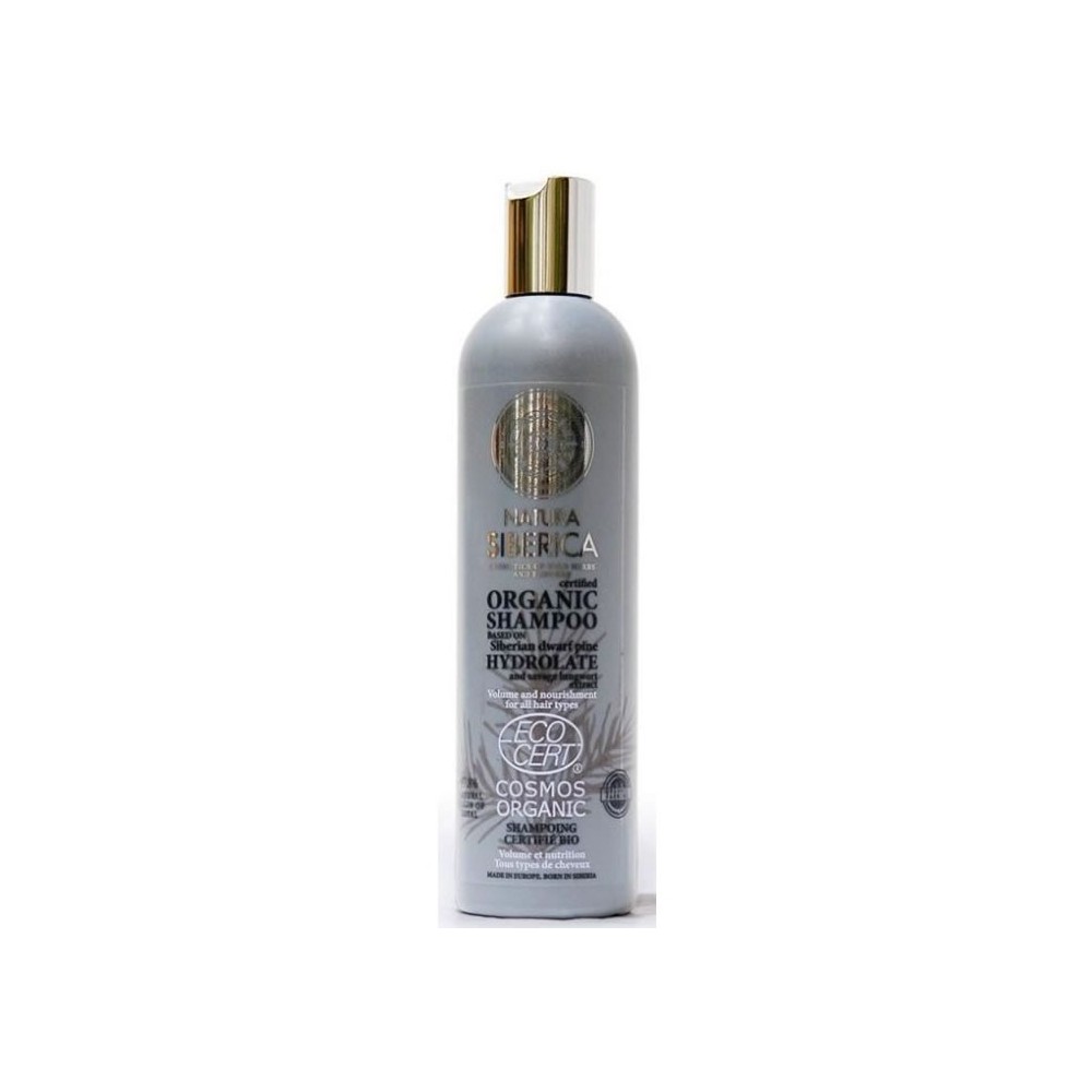 Natura Siberica Certified Organic Shampoo Volume And Nourishement 400ml