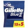 Gillette Blue II skutimosi peiliukai 15+5 vnt