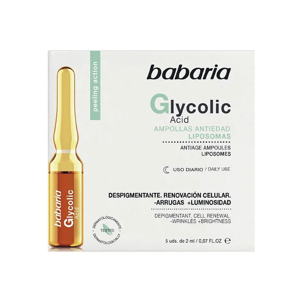 Babaria Glycolic Acid Cell Renewal Ampoules 5 X 2ml