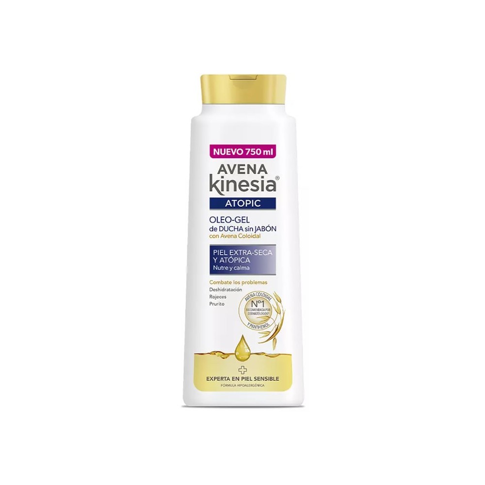 Avena Kinesia Avena Atopic Oleo Soap Free Shower Gel 750ml