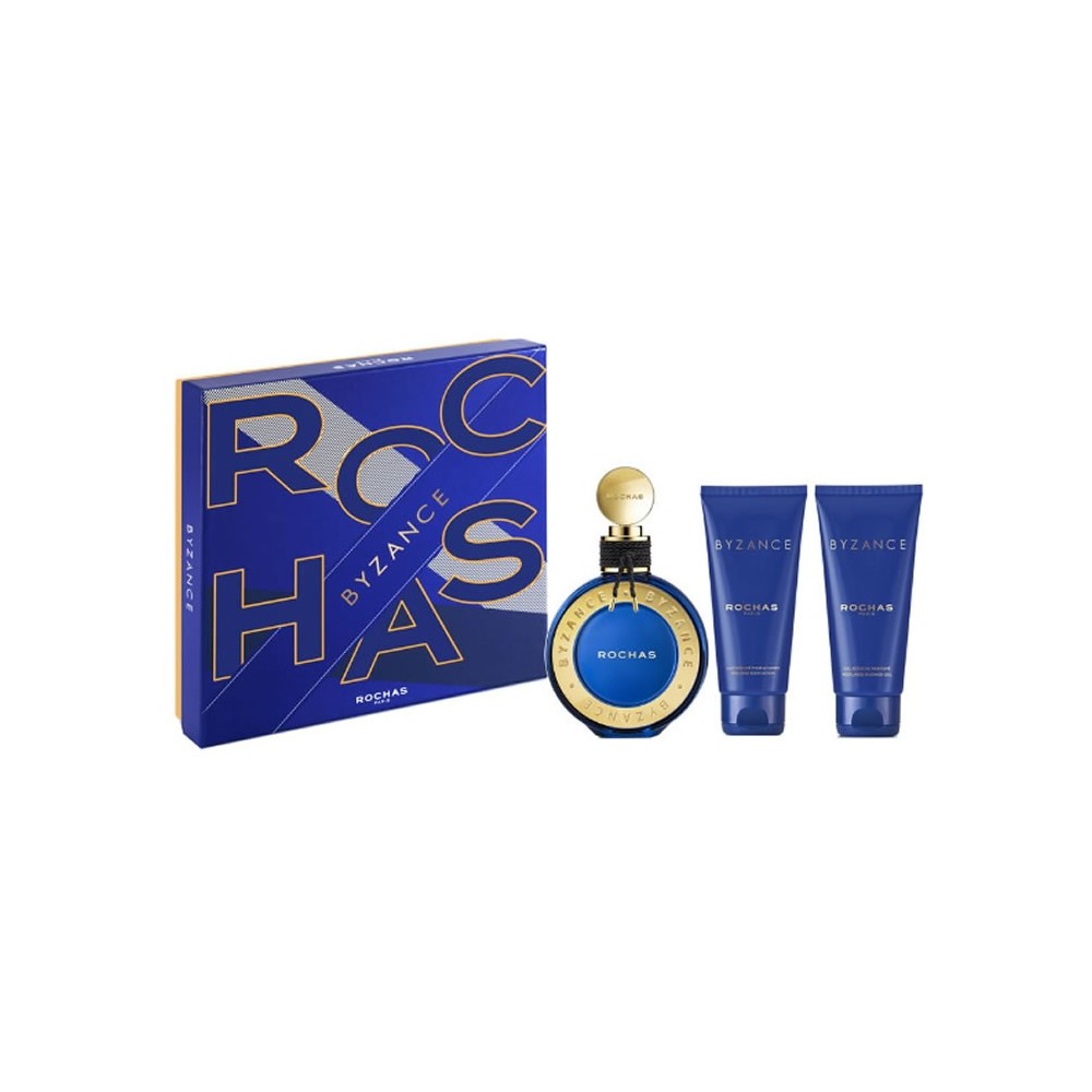 Rochas Byzance Eau De Perfume Spray 90ml Set 3 Pieces