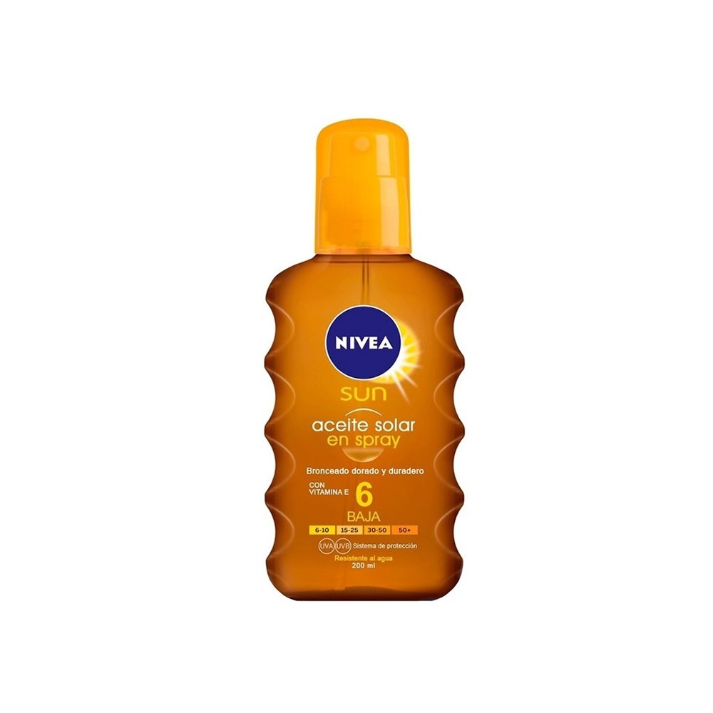 Nivea Sun Oil Spray Spf 6 200ml