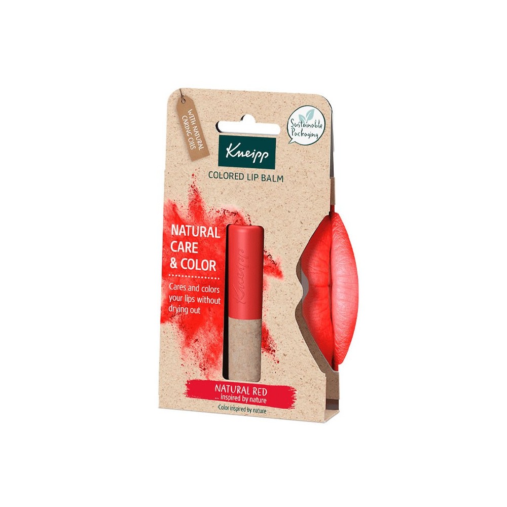 Kneipp Colored Lip Balm Natural Red 3,5g