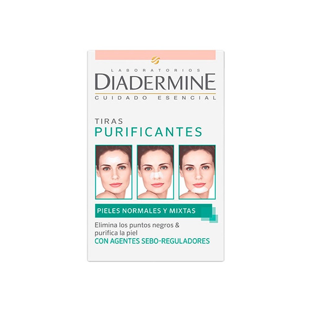 Diadermine Purifying Strips Normal Combination Skin 6 Units