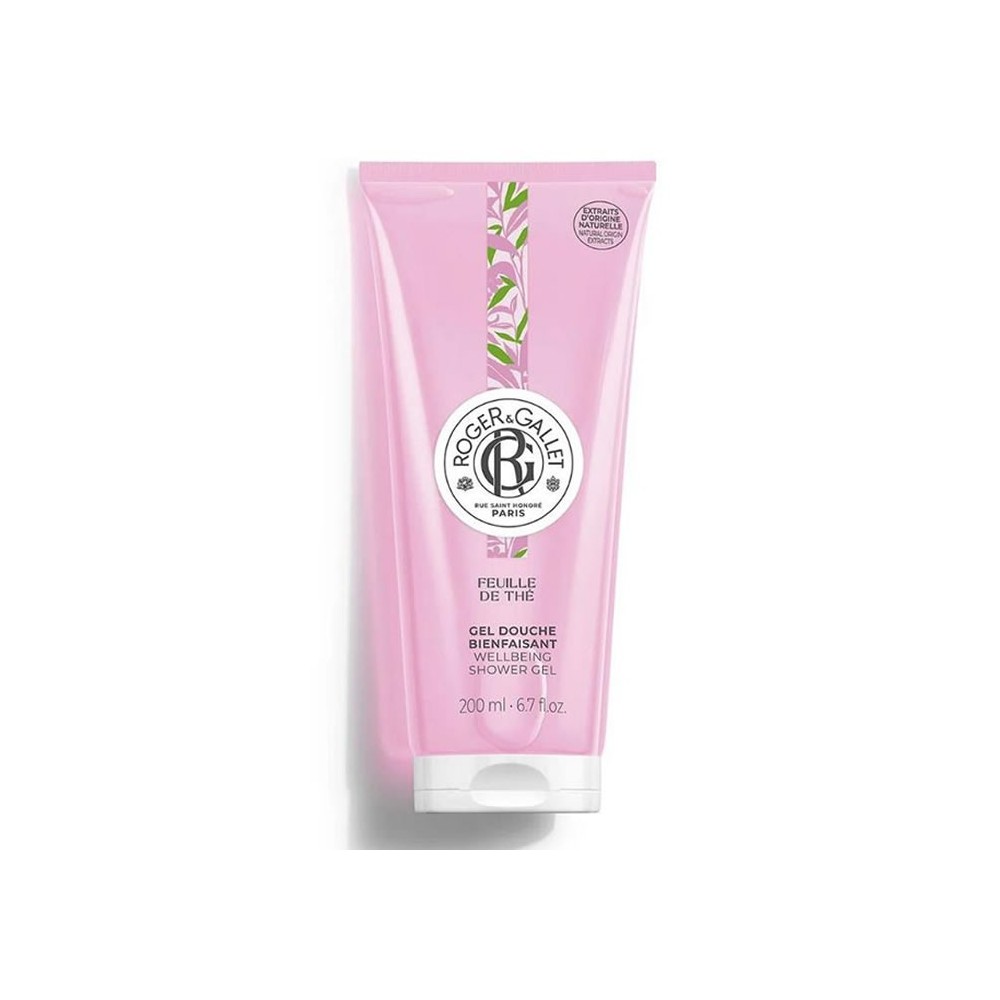 Roger & Gallet Feuille De Thé Gel Douche Bienfaisant 200ml