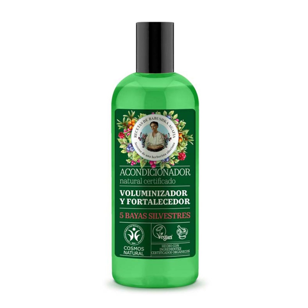 Žalia Agafia 5 Bayas Silvestres Acondicionador Voluminizador Natural 260ml