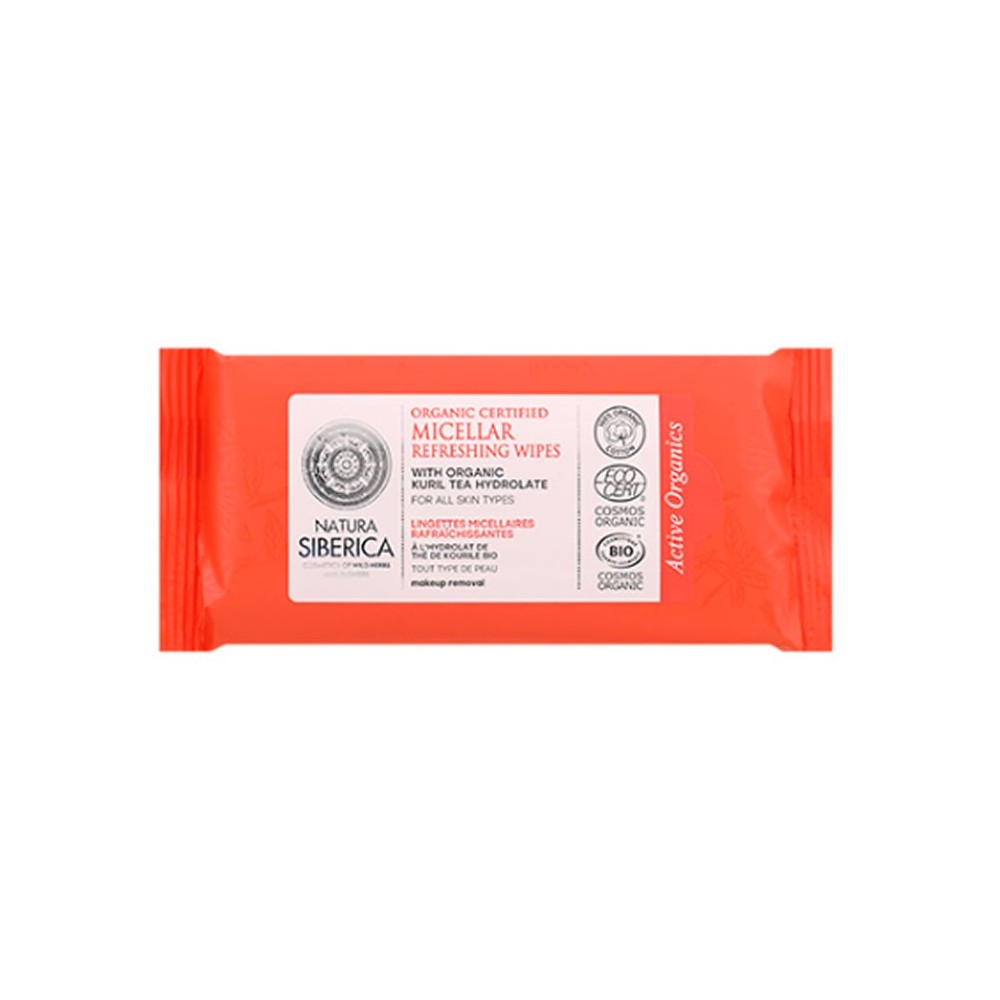 Natura Siberica Micellar Refreshing Wipes 10 Units