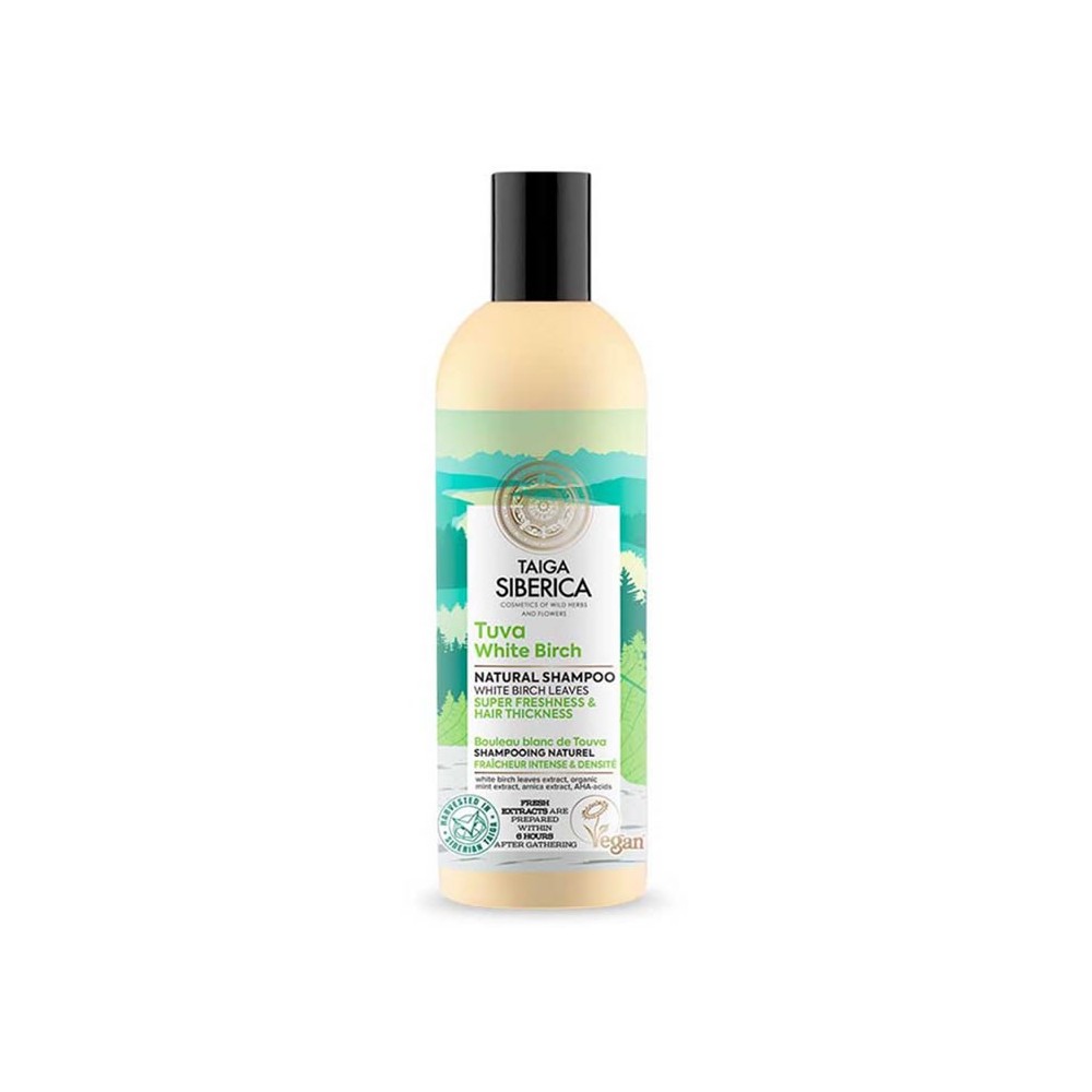 "Natura Siberica" natūralus šampūnas "Super Freshness" Plaukų storis 270ml