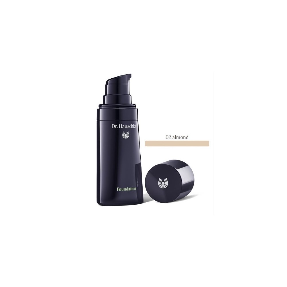 "Dr. Hauschka Foundation" makiažo pagrindas 02 Almond 30ml