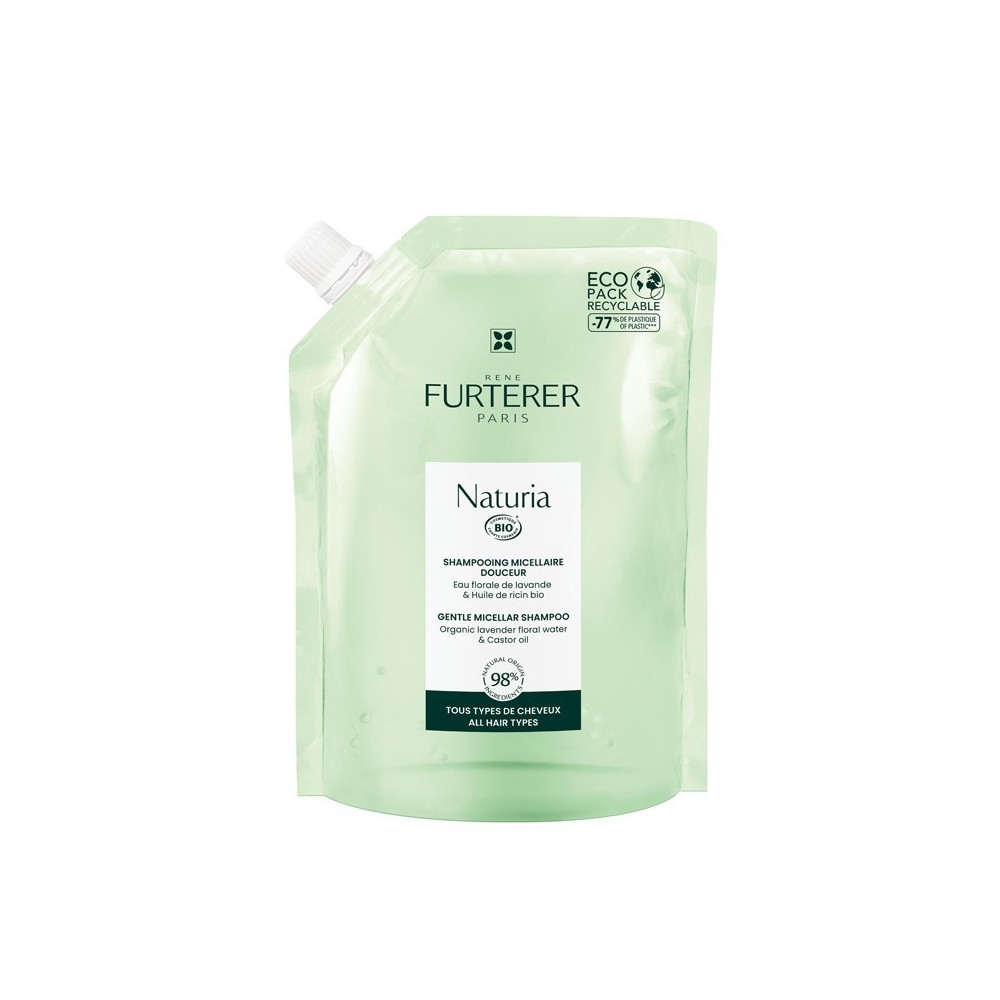 "Rene Furterer Naturia Gentle Micellar Shampoo Eco Refill" 400ml