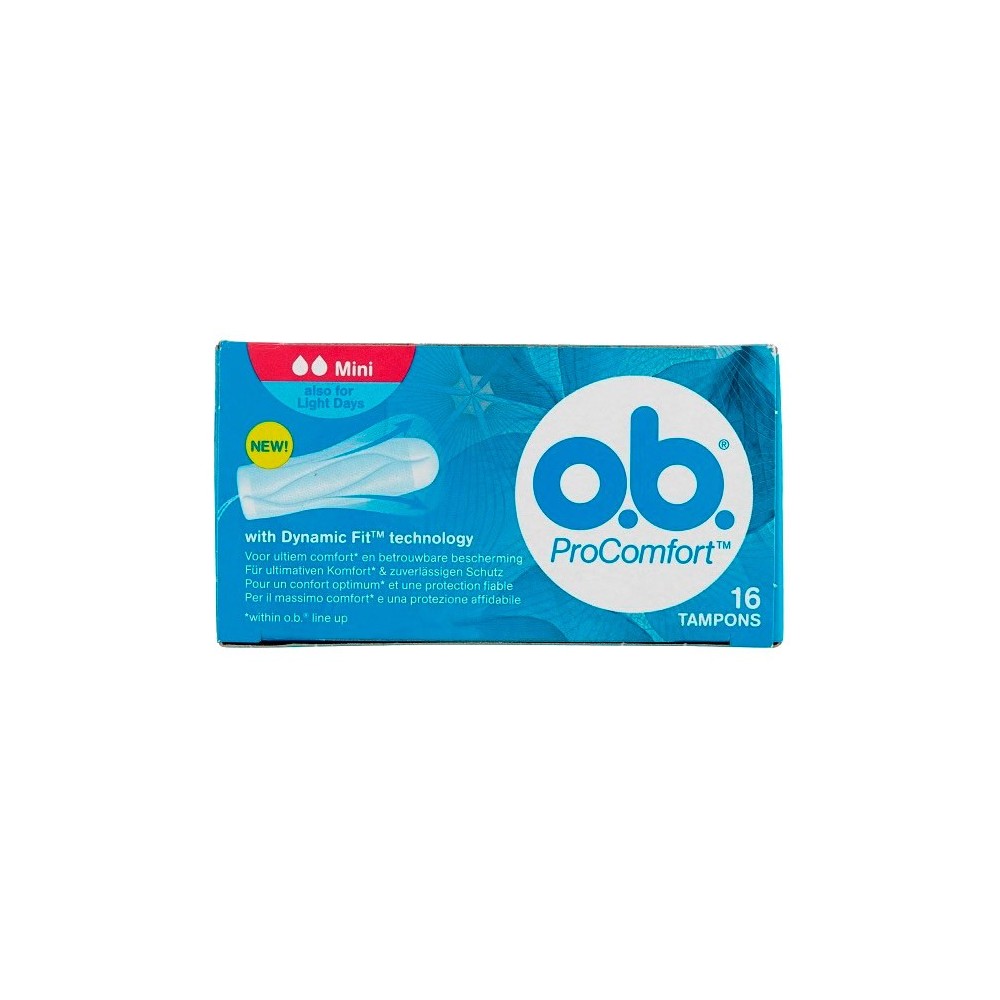 O.B. Procomfort 16 Tampons Mini