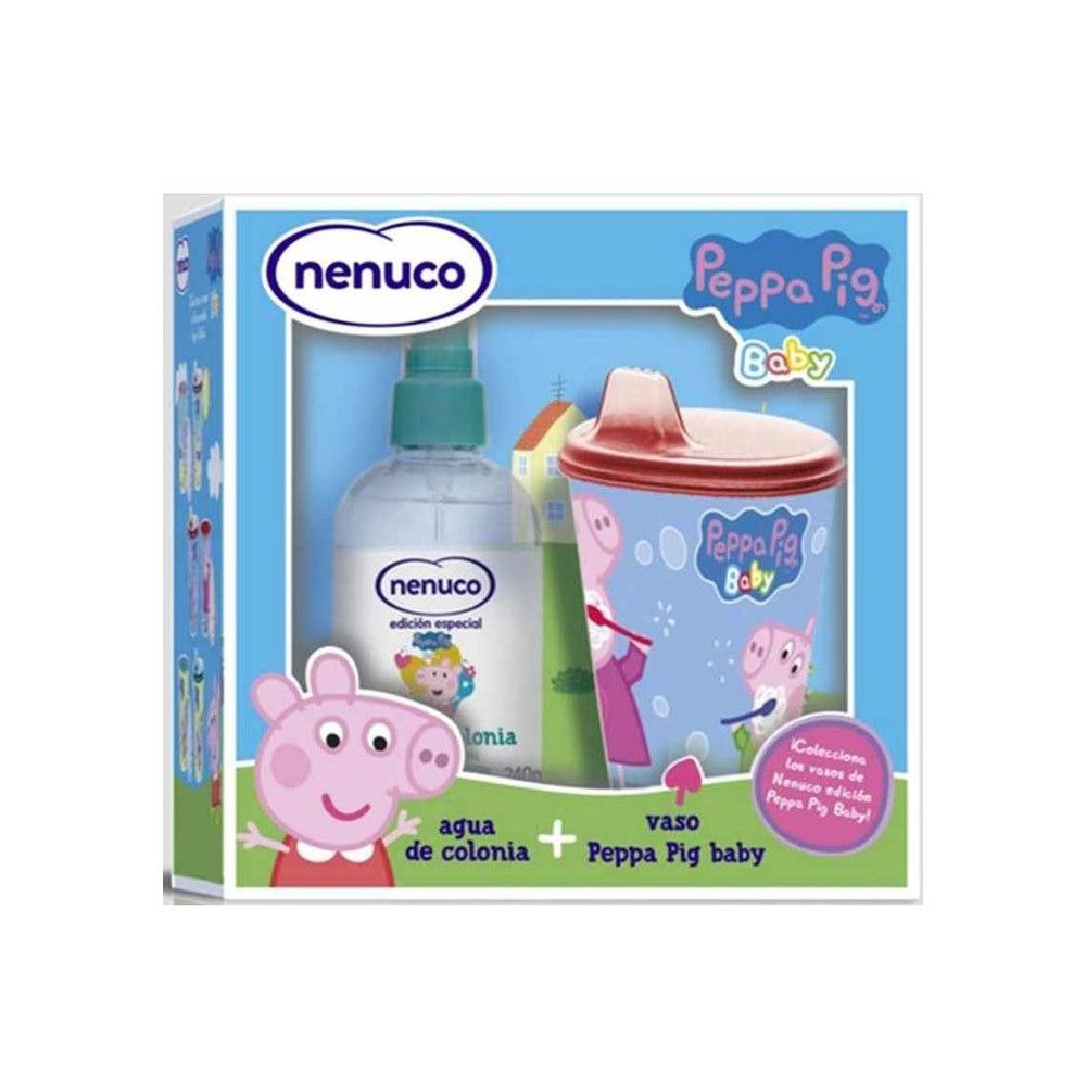 Nenuco Peppa Pig Eau De Cologne Spray 240ml Set 2 Pieces