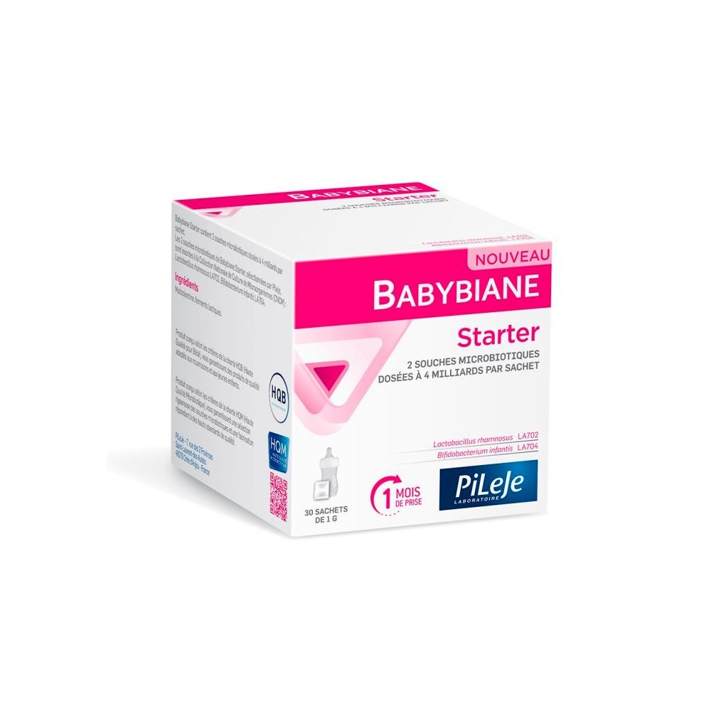 Pileje Babybiane Starter 30 vnt