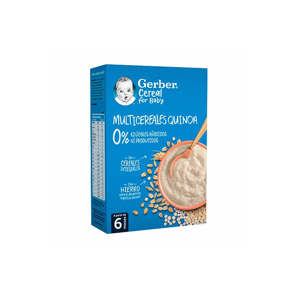 Gerber Daugiagrūdė kvinoja 0% 270g