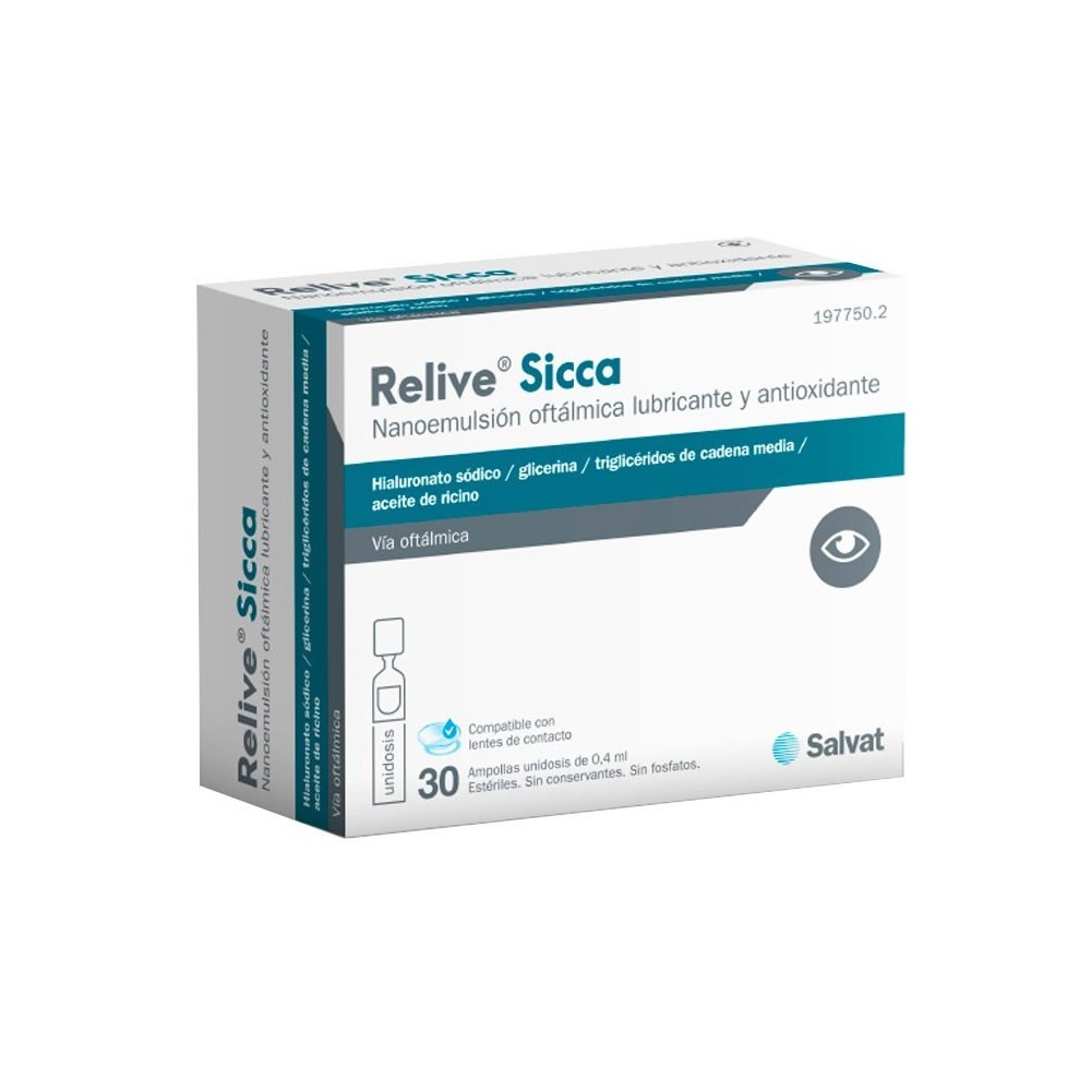 Relive Sicca 30 Blíster