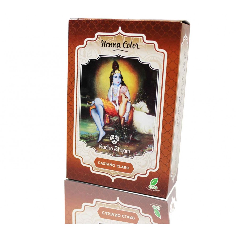 Henna Radhe Castaño Claro Polvo 100g