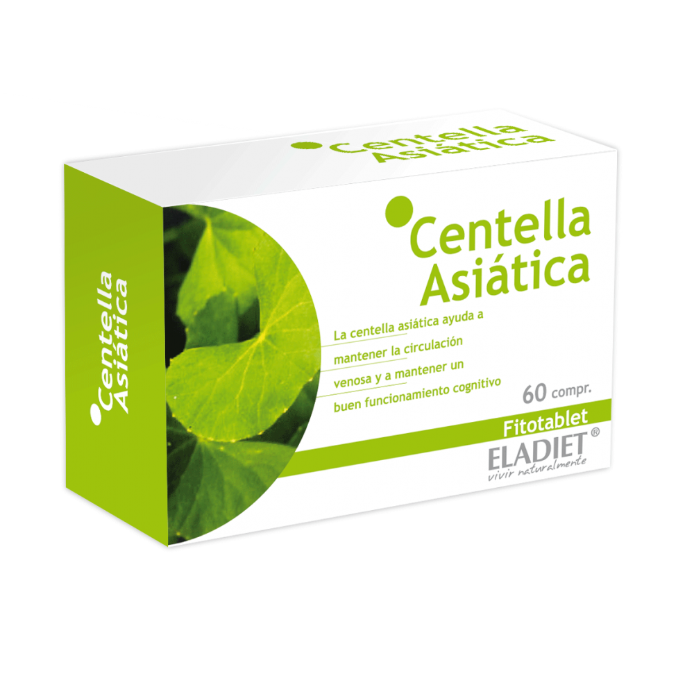 Eladiet Centella Asiatica Fitotablet 60 vnt.