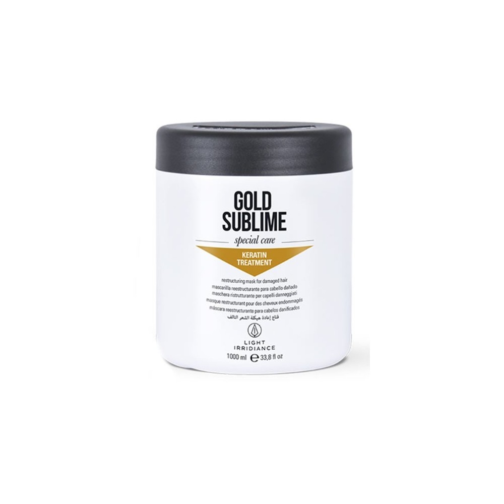 Plaukų kaukė su keratinu Light Irridiance Gold Sublime Keratin Treatment Mask, 1000ml