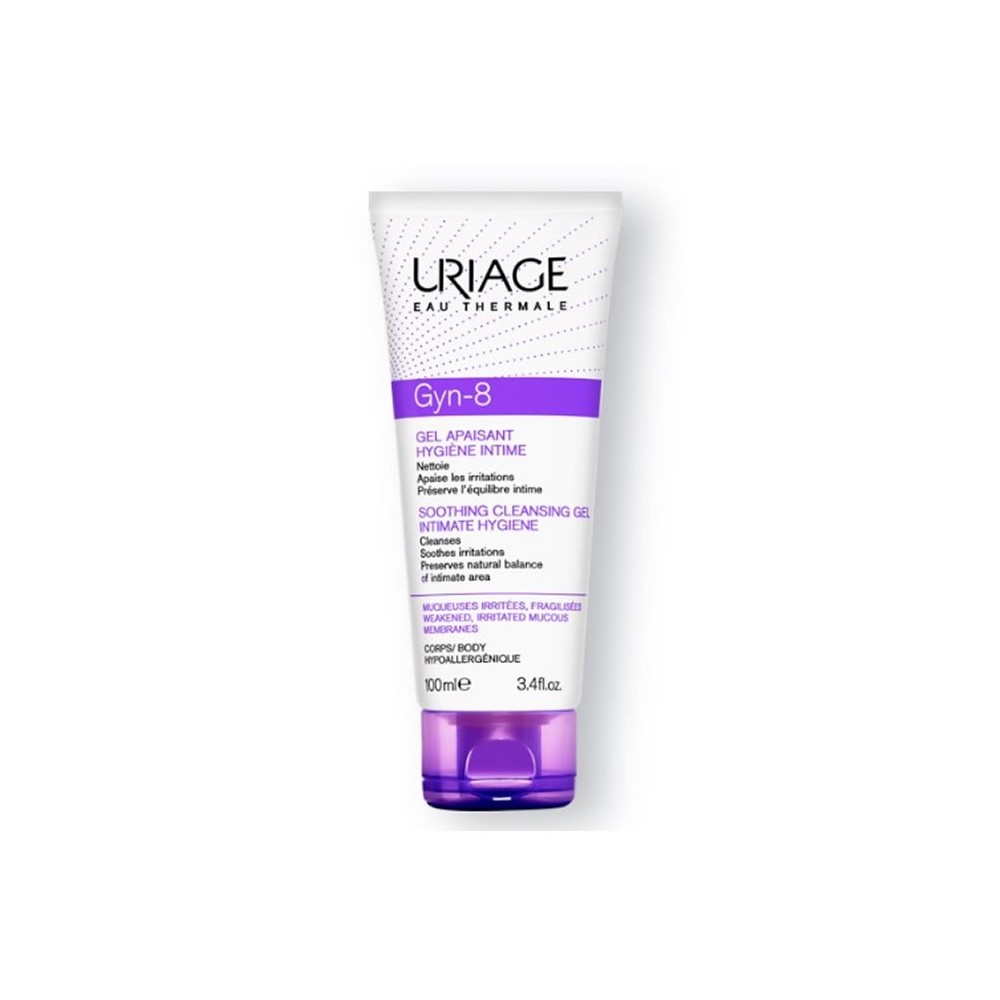 Uriage Gyn-8 Soothing Cleansing Gel Intimate Hygiene 100ml