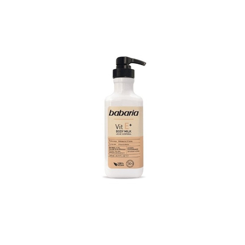 "Babaria" vitaminas E kūno pienelis 500ml
