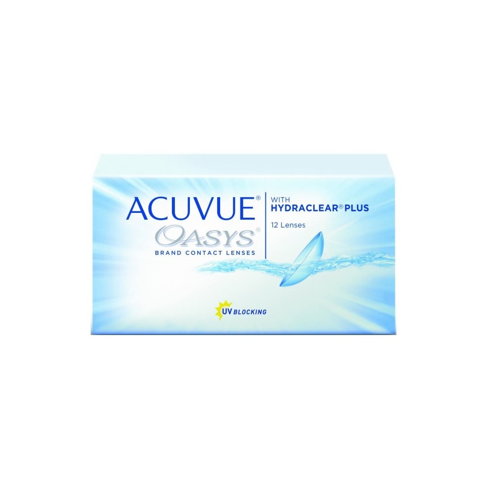 Acuvue Oasys Hydraclear Contact Lenses 2 Weeks Replacement -2.75 BC/8.4 12 Units