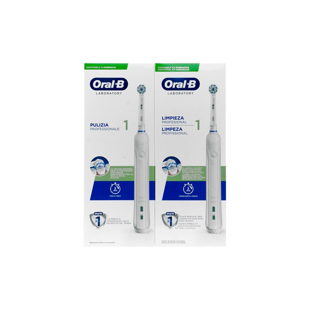 "Oral-B Professional Clean 1" elektrinis dantų šepetėlis "Duplo" pakuotė