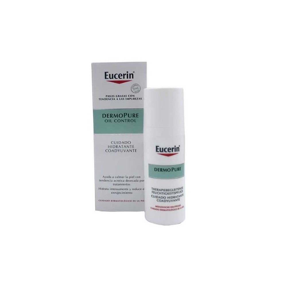 "Eucerin Dermopure Oil Control Adjuvant Moisturizing Care" drėkinamoji priežiūros priemonė 50ml