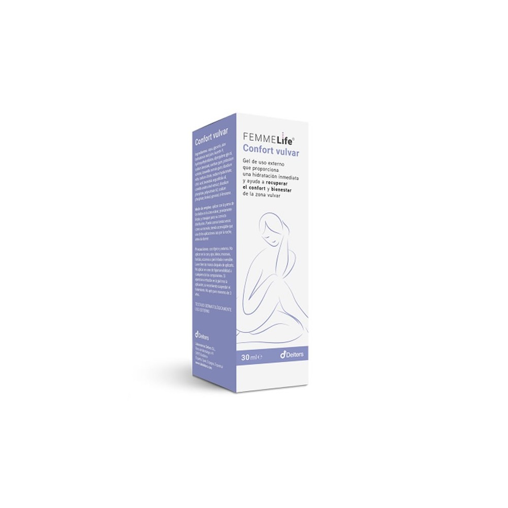 Femmelife Vulvar Comfort intymios higienos drėkinimo priemonė moterims 30ml